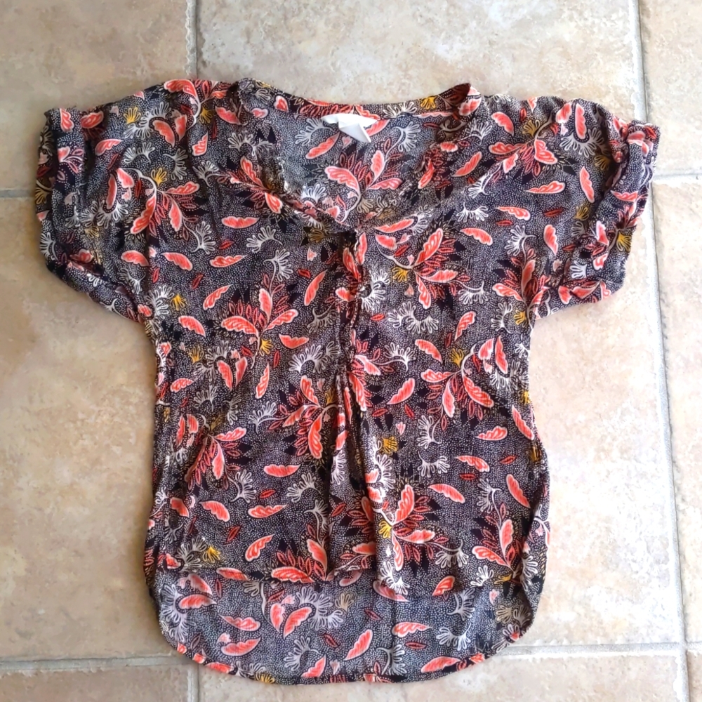Lightweight Tropical Blouse